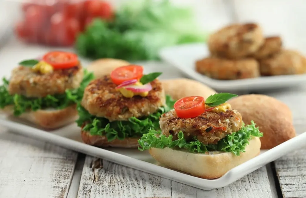 Mini hamburguesas caseras de lentejas