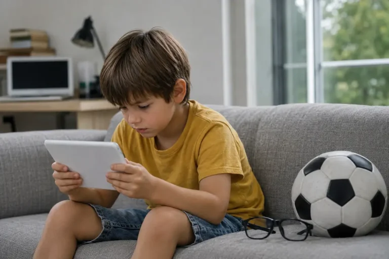 Tiempo en la pantalla adecuada para los niños